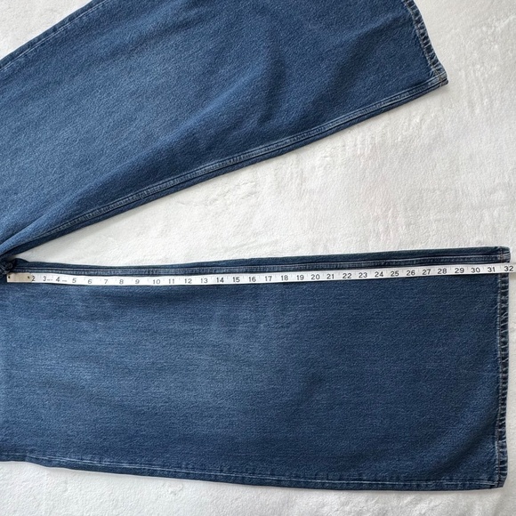 Reformation Dark Indigo Flare Jeans - Picture 9 of 14